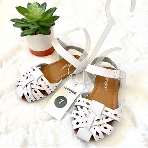 Cat & Jack White Sandal